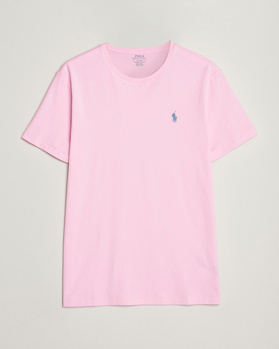 Mies | T-paidat | Polo Ralph Lauren | Crew Neck T-Shirt Carmel Pink