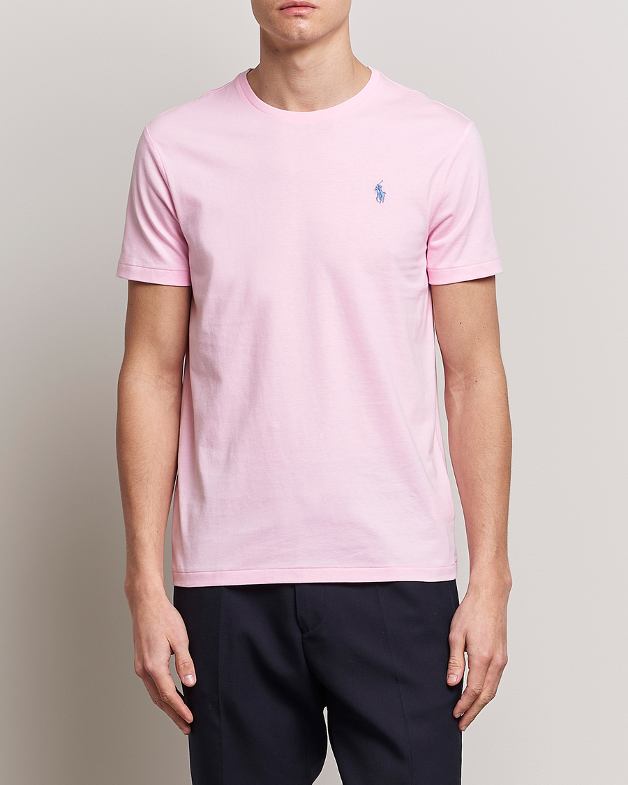 Mies | T-paidat | Polo Ralph Lauren | Crew Neck T-Shirt Carmel Pink