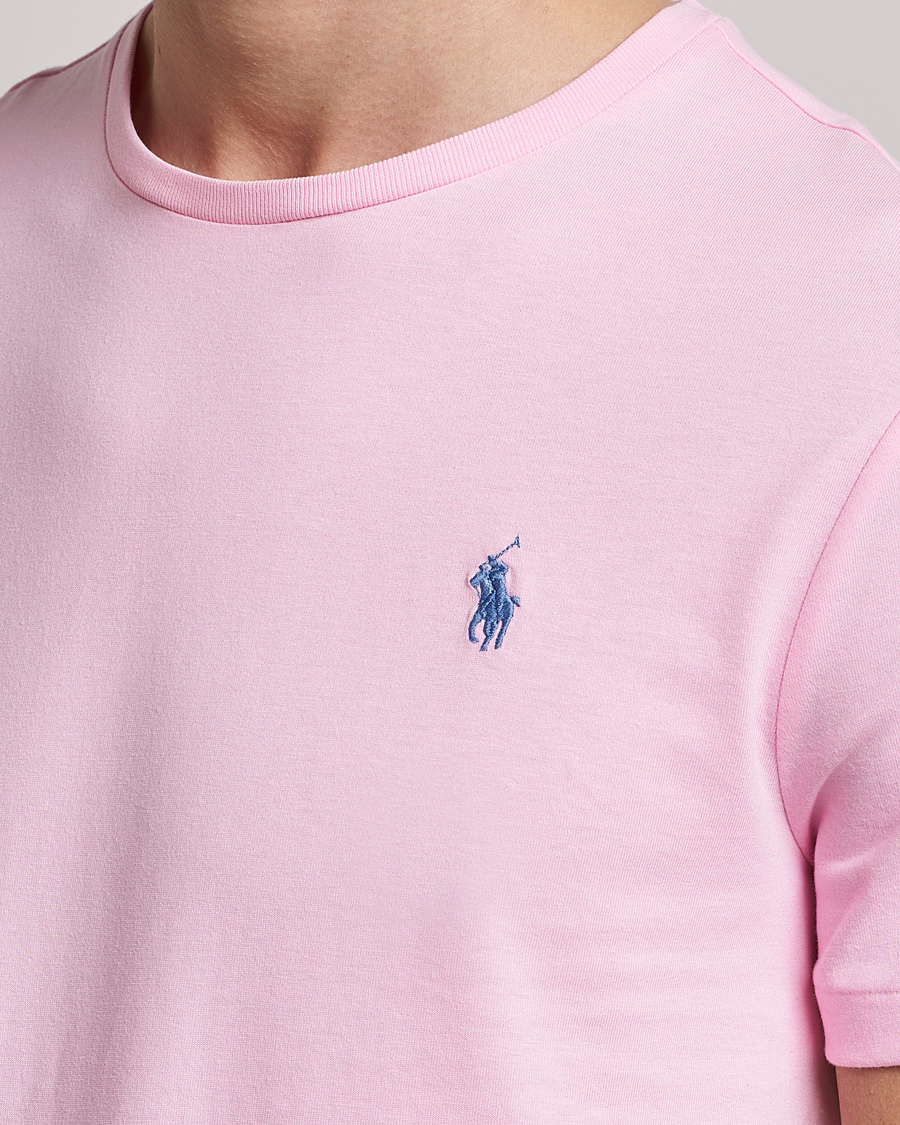 Mies | T-paidat | Polo Ralph Lauren | Crew Neck T-Shirt Carmel Pink