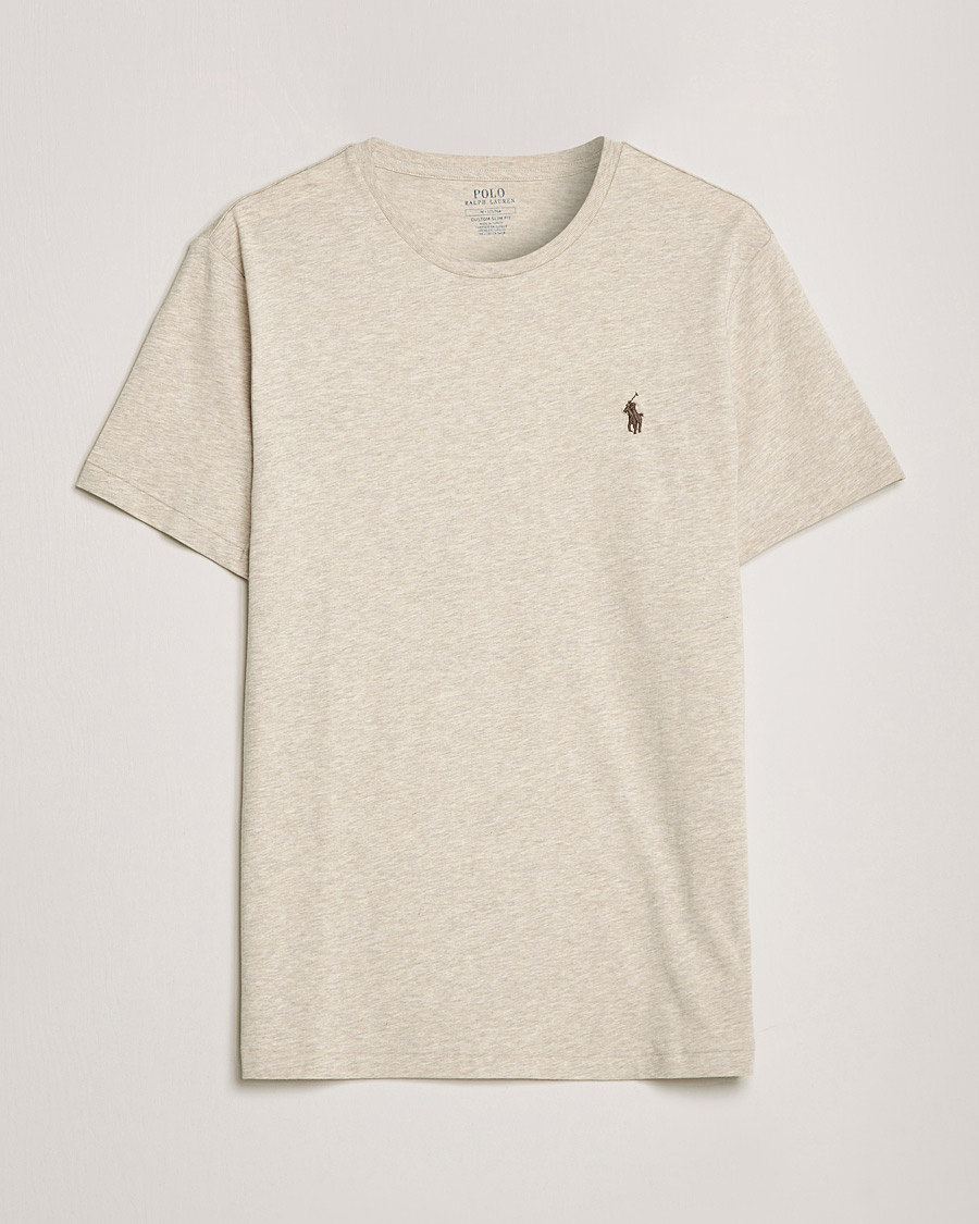 Mies | T-paidat | Polo Ralph Lauren | Crew Neck T-Shirt Expedition Dune Heather