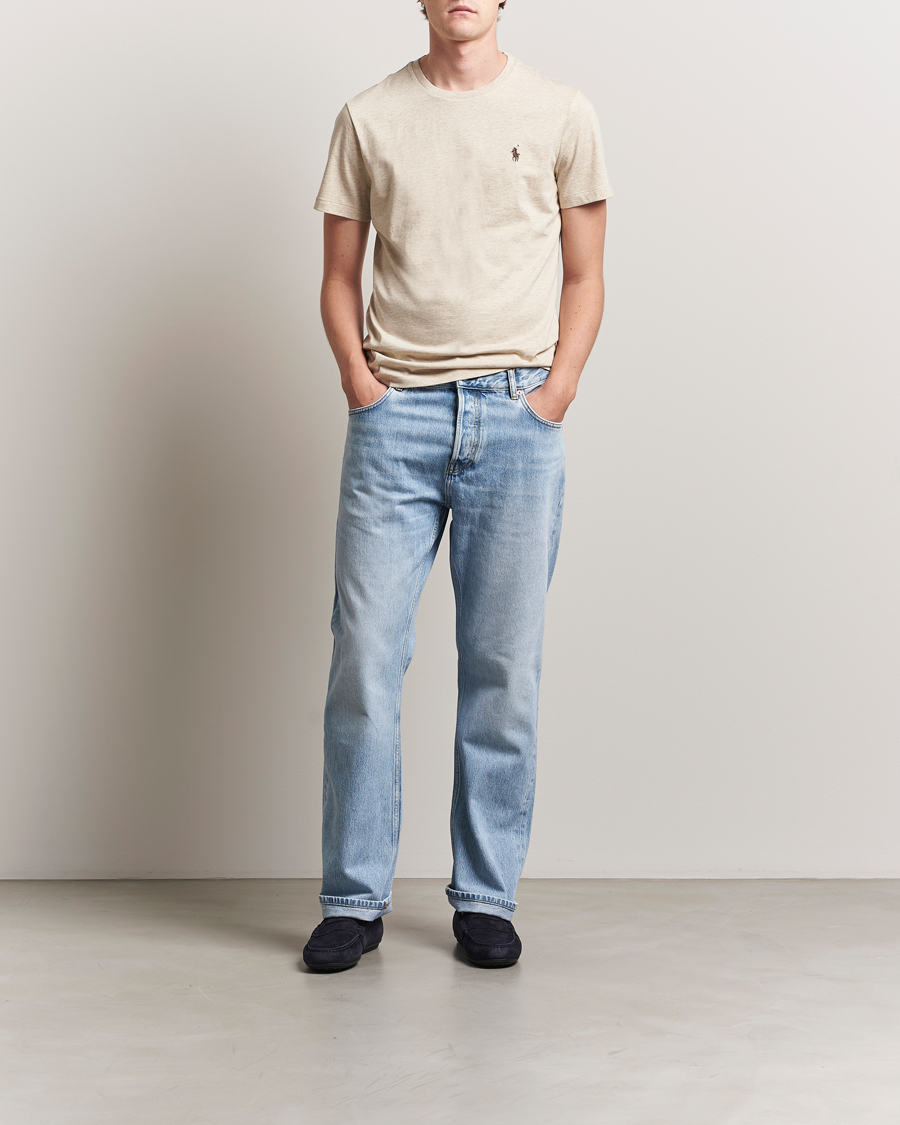 Mies | T-paidat | Polo Ralph Lauren | Crew Neck T-Shirt Expedition Dune Heather