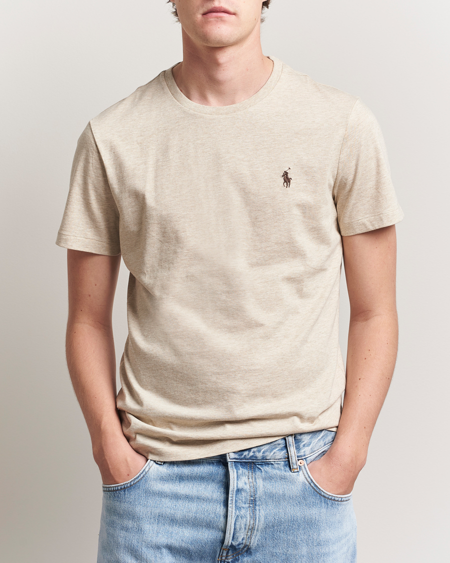 Mies | T-paidat | Polo Ralph Lauren | Crew Neck T-Shirt Expedition Dune Heather