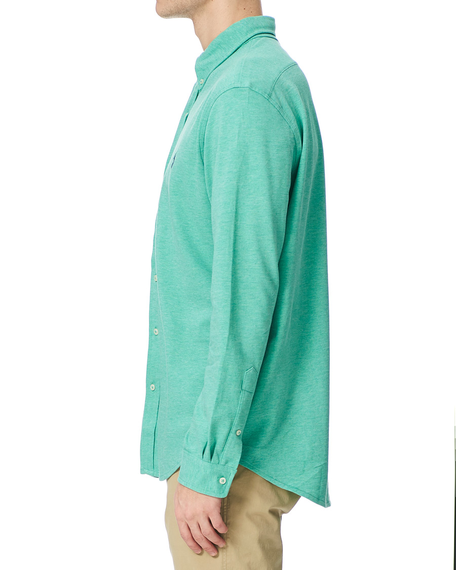 Mies | Kauluspaidat | Polo Ralph Lauren | Featherweight Mesh Shirt Resort Green