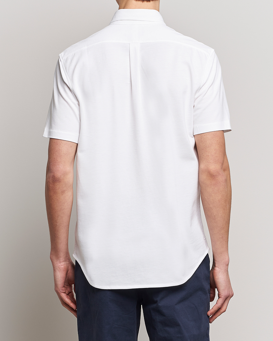 Mies | Kauluspaidat | Polo Ralph Lauren | Featherweight Mesh Short Sleeve Shirt White