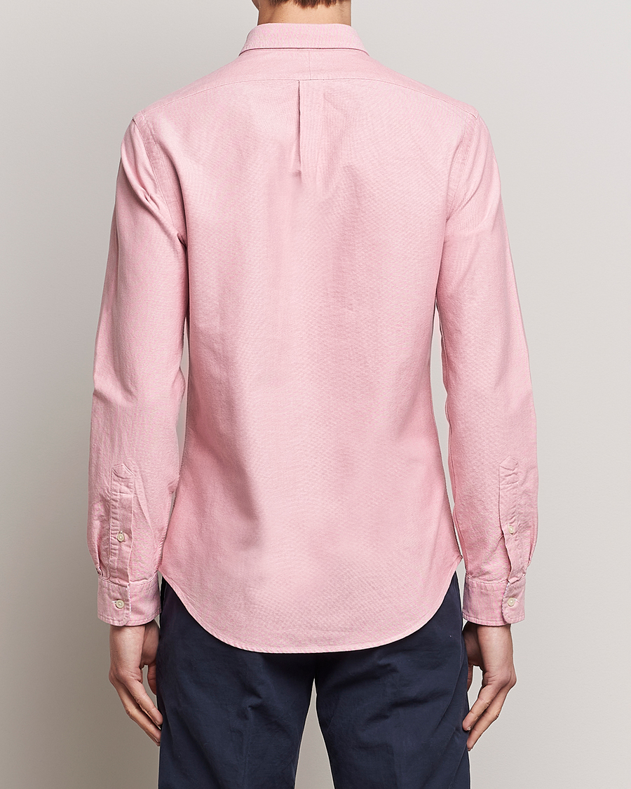 Mies | Kauluspaidat | Polo Ralph Lauren | Slim Fit Oxford Button Down Shirt Sunrise Red