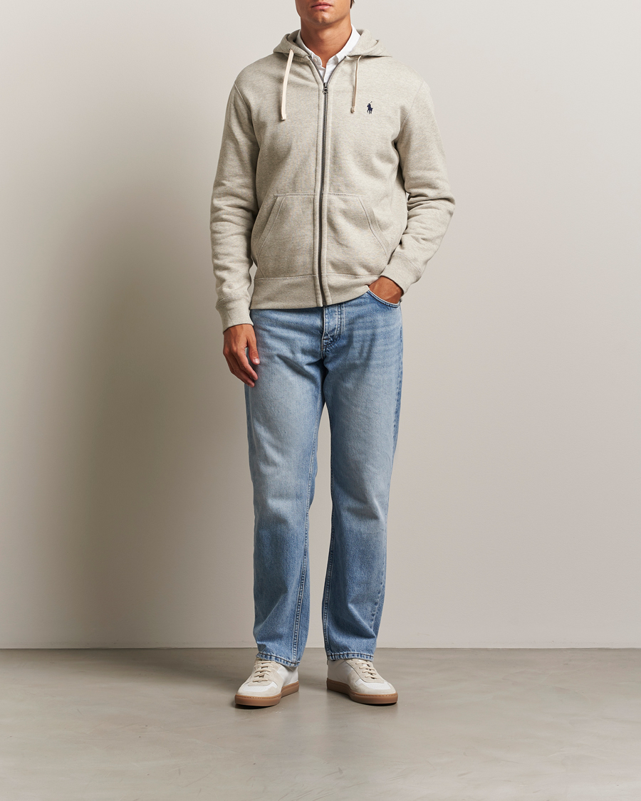 Mies | Puserot | Polo Ralph Lauren | Athletic Fleece Full-Zip Hoodie Light Sport Heather