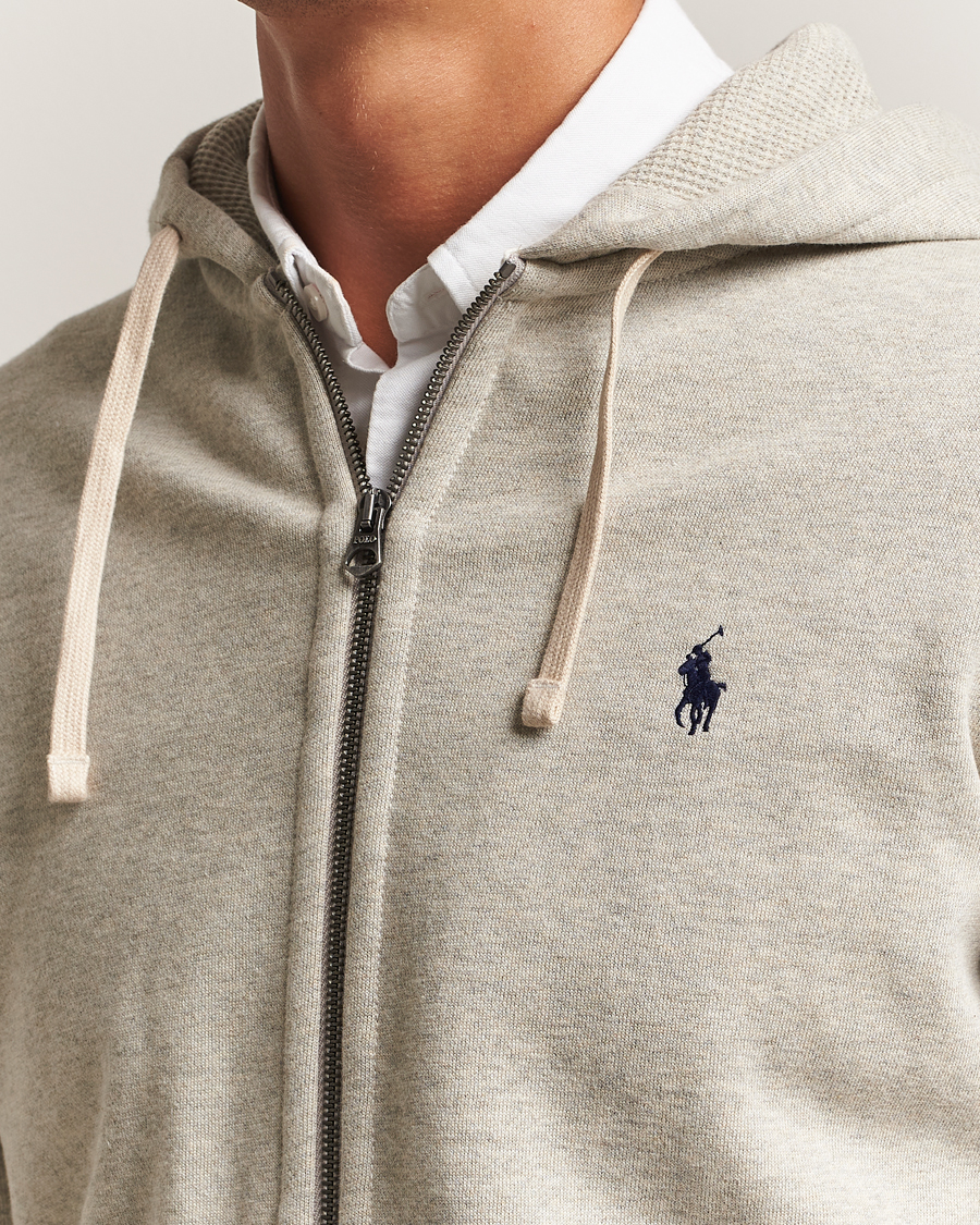 Mies | Puserot | Polo Ralph Lauren | Athletic Fleece Full-Zip Hoodie Light Sport Heather