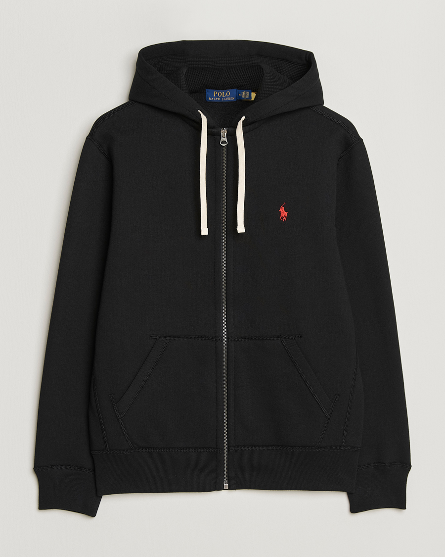 Mies | Puserot | Polo Ralph Lauren | Athletic Fleece Full-Zip Hoodie Polo Black