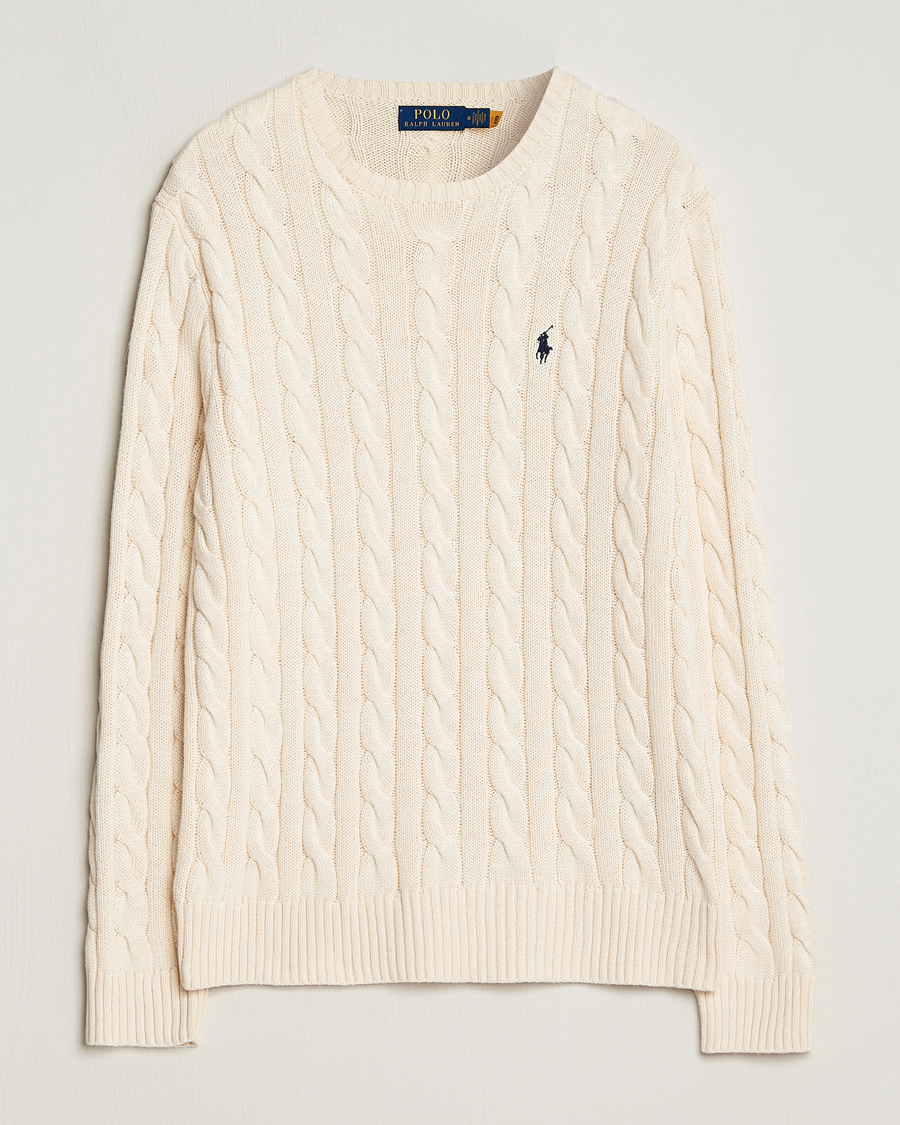 Mies |  | Polo Ralph Lauren | Cotton Cable Pullover Andover Cream