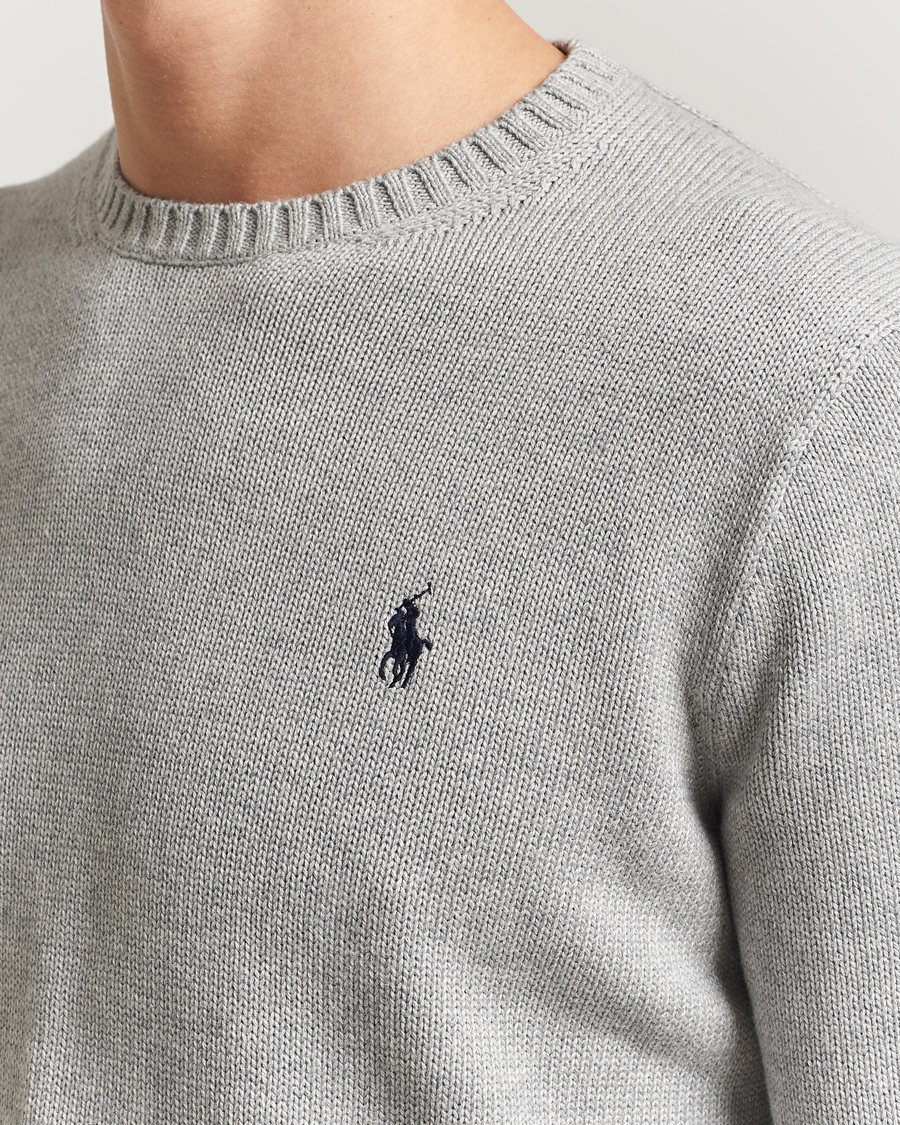 Mies | Puserot | Polo Ralph Lauren | Cotton Crew Neck Sweater Andover Heather