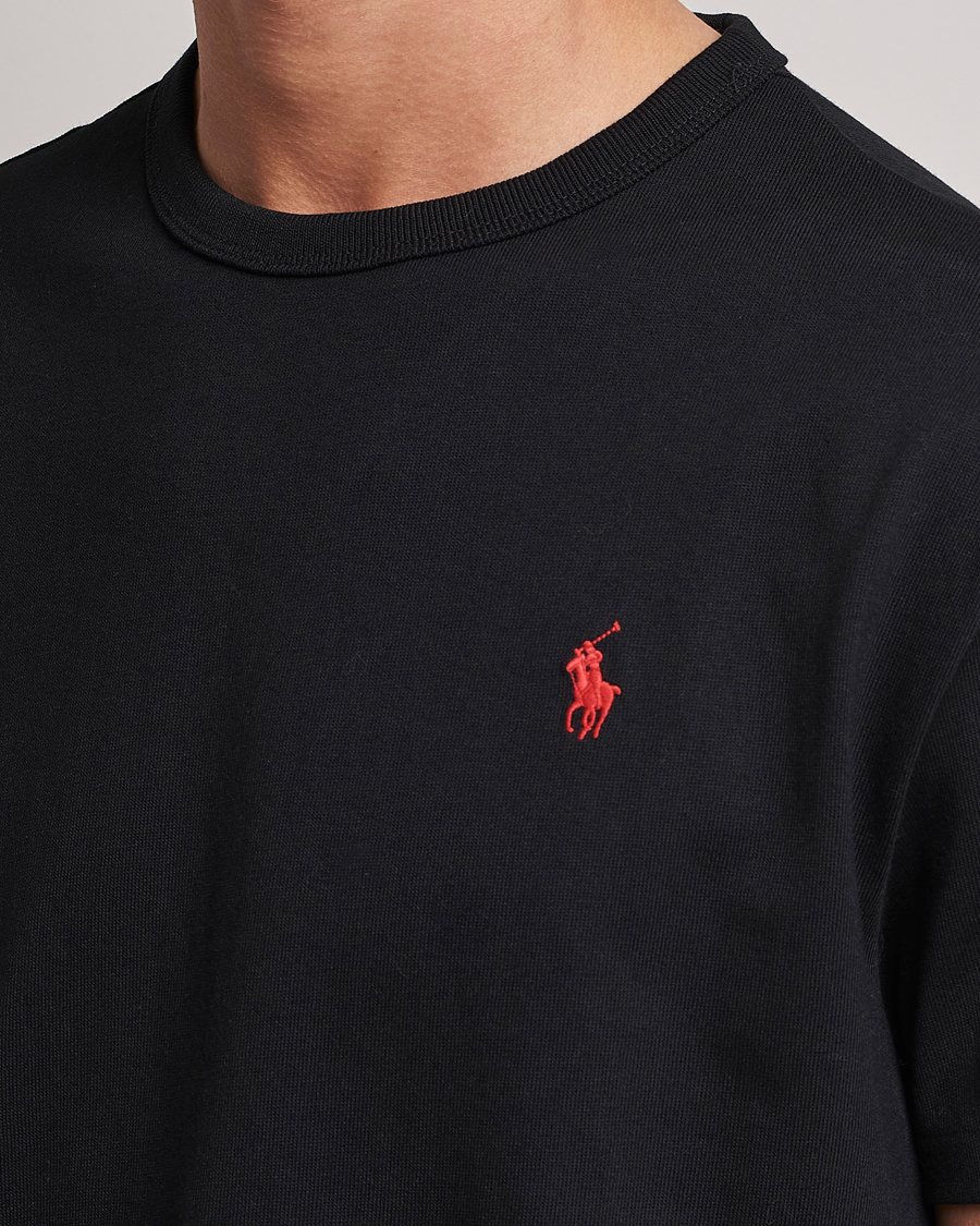 Mies | T-paidat | Polo Ralph Lauren | Heavyweight Crew Neck T-Shirt Black