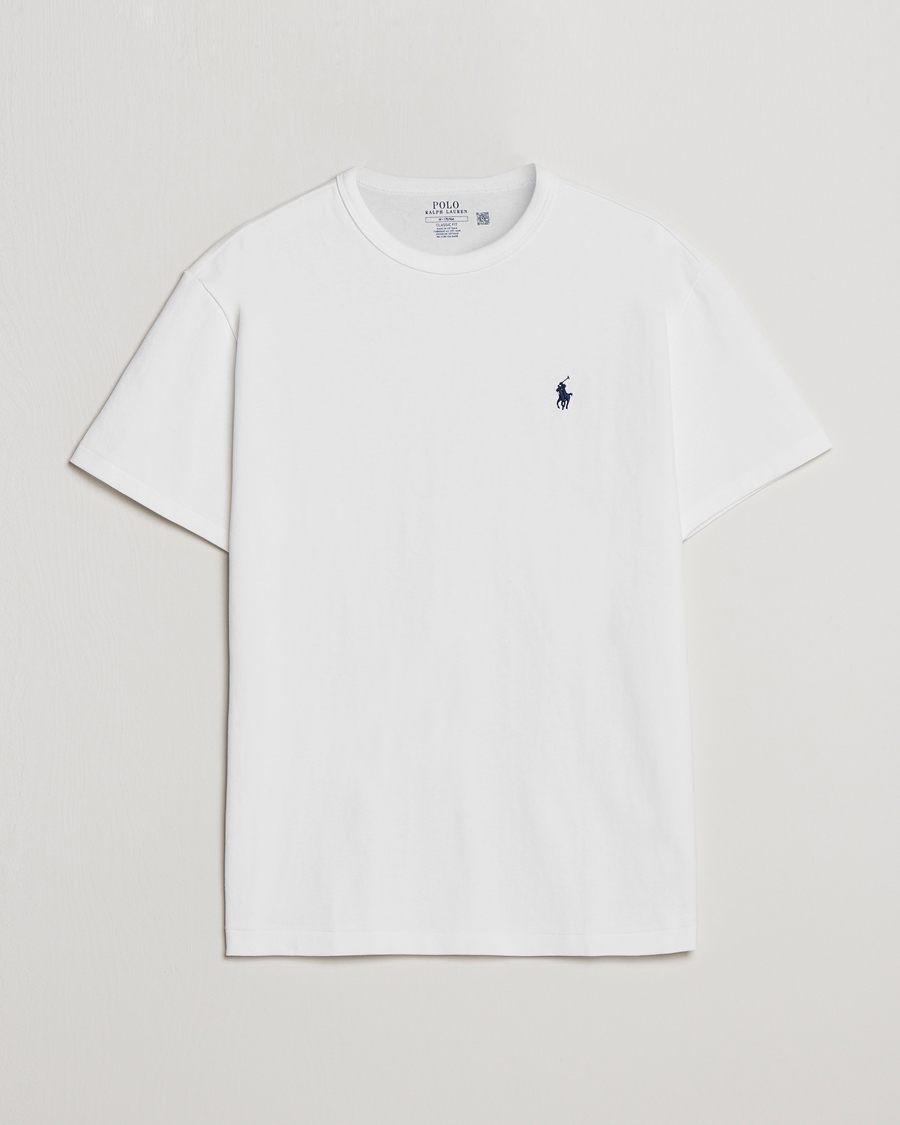 Mies |  | Polo Ralph Lauren | Heavyweight Crew Neck T-Shirt White