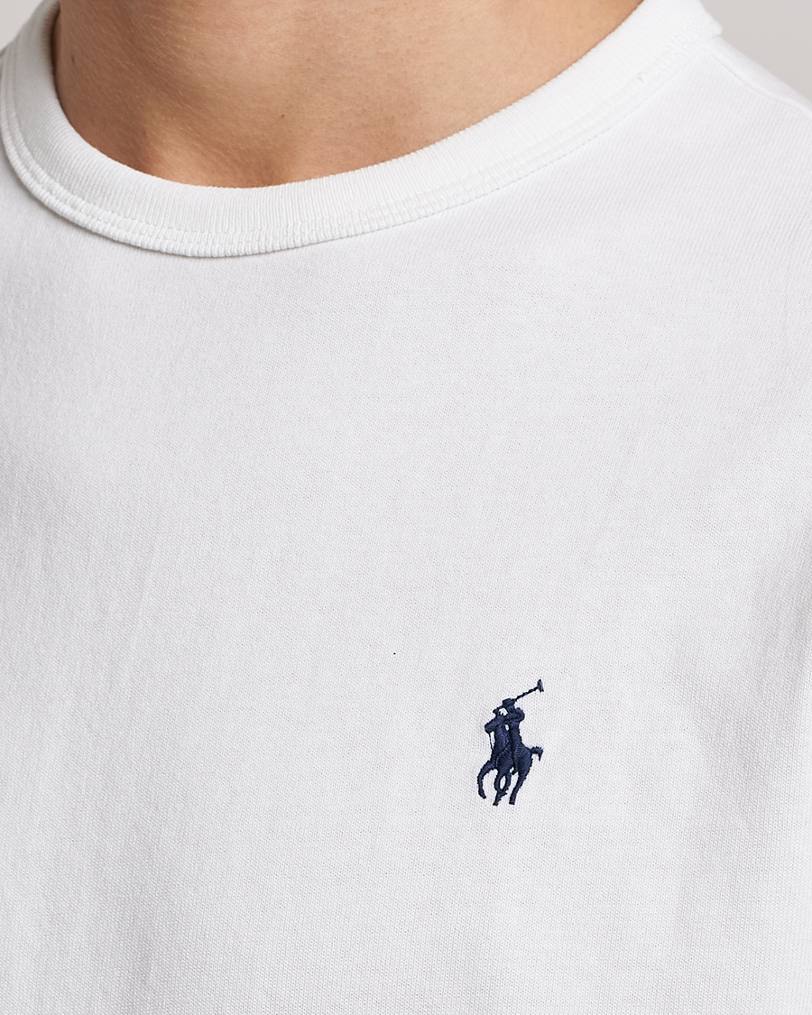 Mies | T-paidat | Polo Ralph Lauren | Heavyweight Crew Neck T-Shirt White