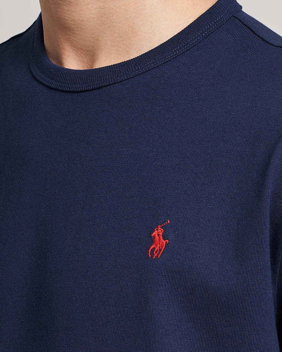 Mies | T-paidat | Polo Ralph Lauren | Heavyweight Crew Neck T-Shirt Newport Navy