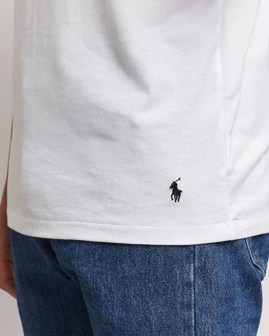 Mies | T-paidat | Polo Ralph Lauren | 3-Pack Crew Neck T-Shirt White