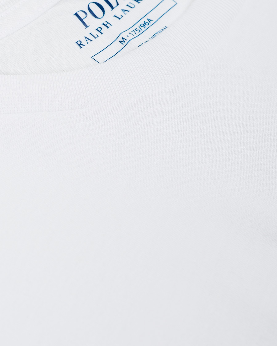 Mies | T-paidat | Polo Ralph Lauren | 3-Pack Crew Neck T-Shirt White