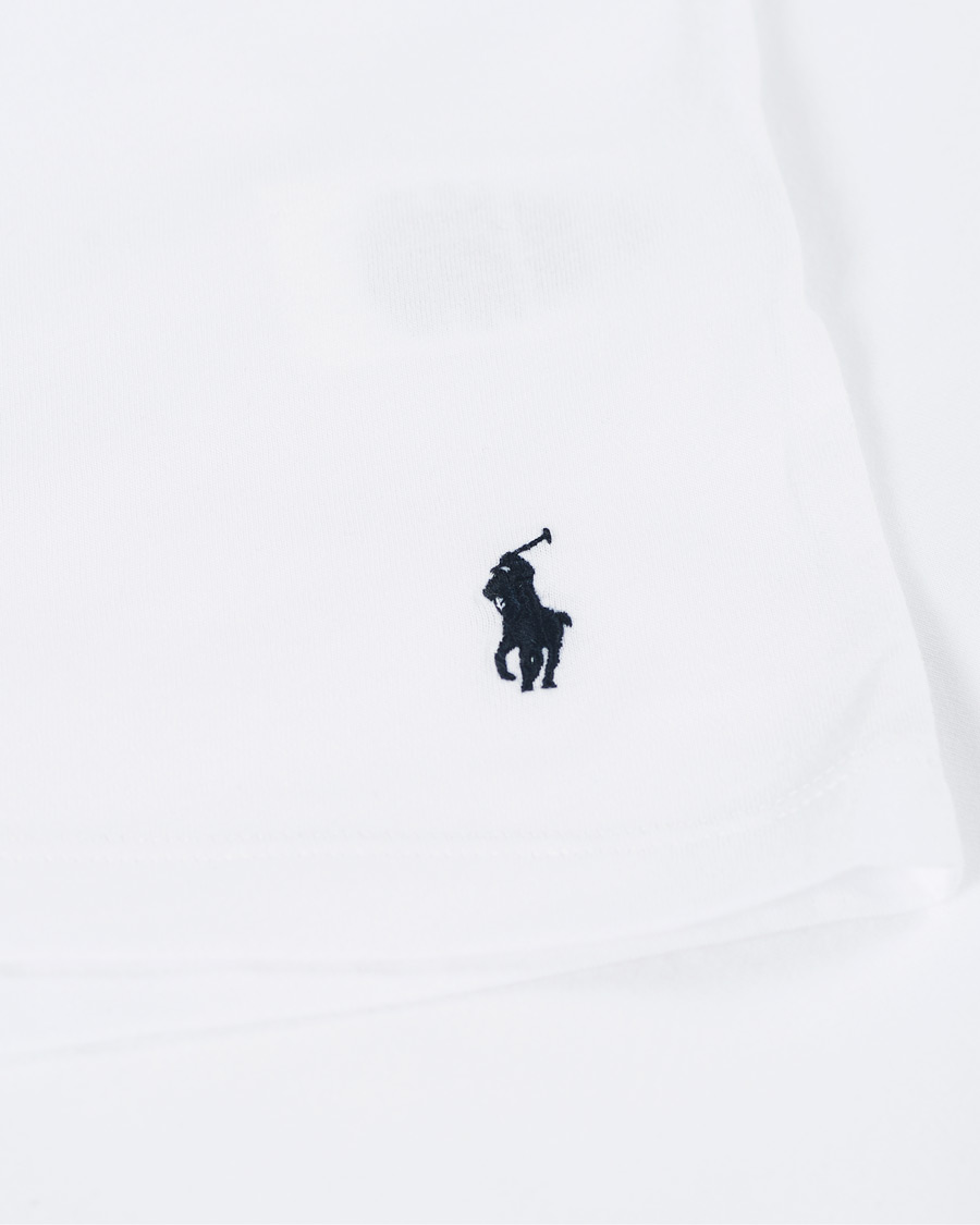 Mies | T-paidat | Polo Ralph Lauren | 3-Pack Crew Neck T-Shirt White