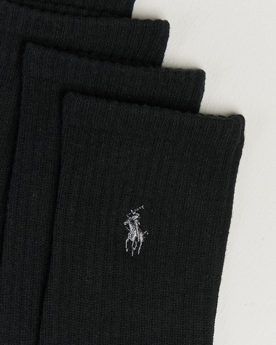 Mies | Alusvaatteet | Polo Ralph Lauren | Polo Ralph Lauren6-Pack Cotton Crew SocksBlack