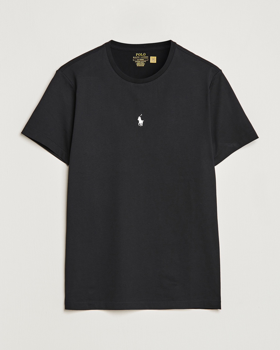 Mies | T-paidat | Polo Ralph Lauren | Chest Crew Neck Tee Black