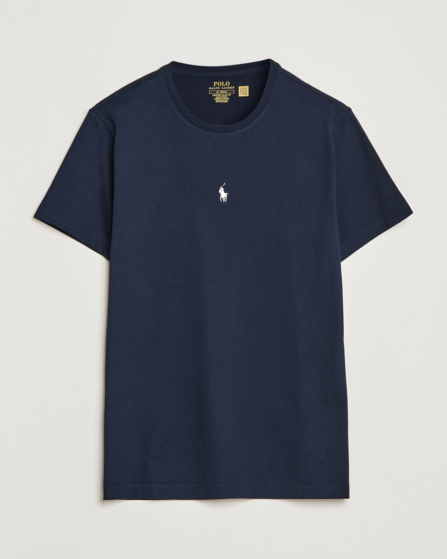 Mies | T-paidat | Polo Ralph Lauren | Chest Crew Neck Tee Aviator Navy