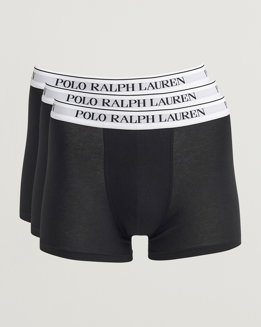 Mies | Alusvaatteet | Polo Ralph Lauren | 3-Pack Trunk Black
