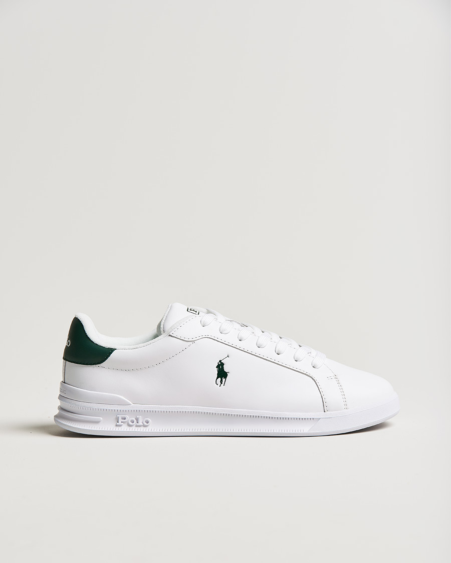 Mies | Tennarit | Polo Ralph Lauren | Heritage Court Sneaker White/College Green