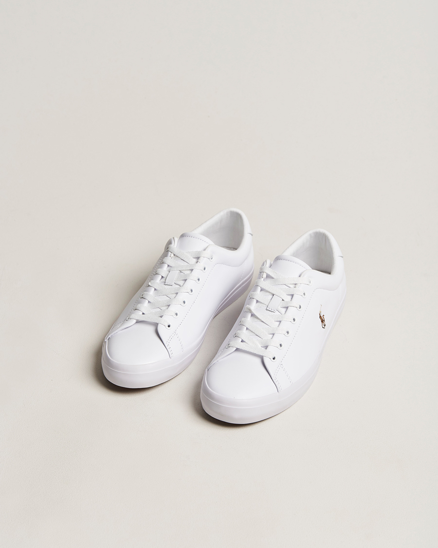 Mies | Valkoiset tennarit | Polo Ralph Lauren | Longwood Leather Sneaker White