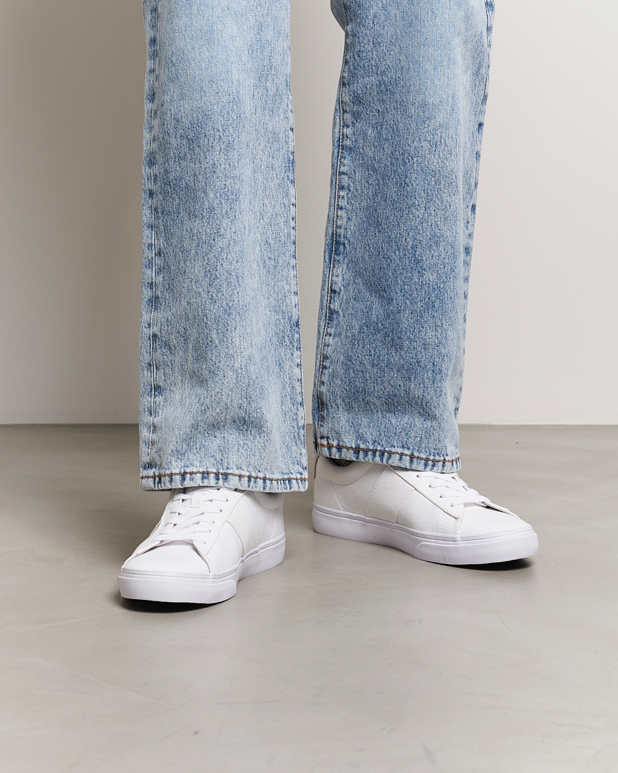 Mies | Tennarit | Polo Ralph Lauren | Sayer Canvas Sneaker White