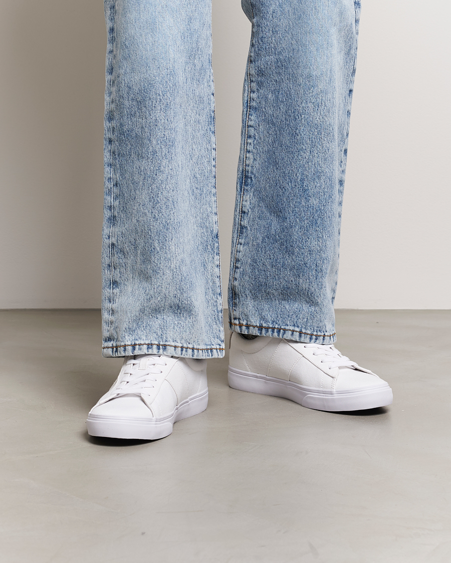 Mies | Tennarit | Polo Ralph Lauren | Sayer Canvas Sneakers White