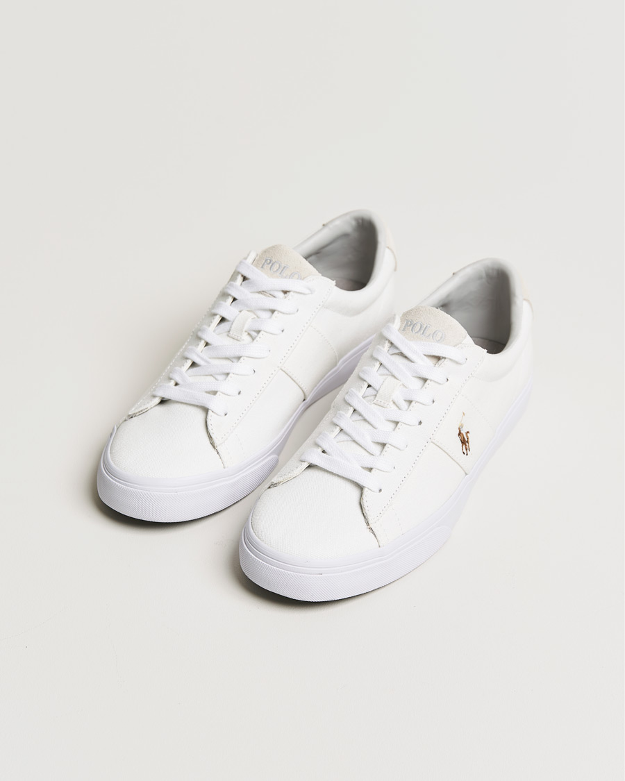 Mies | Tennarit | Polo Ralph Lauren | Sayer Canvas Sneakers White