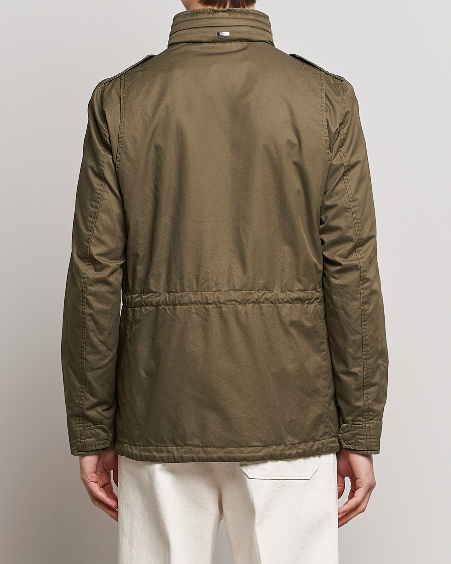 Mies | Takit | Herno | Cotton Field Jacket Army Green