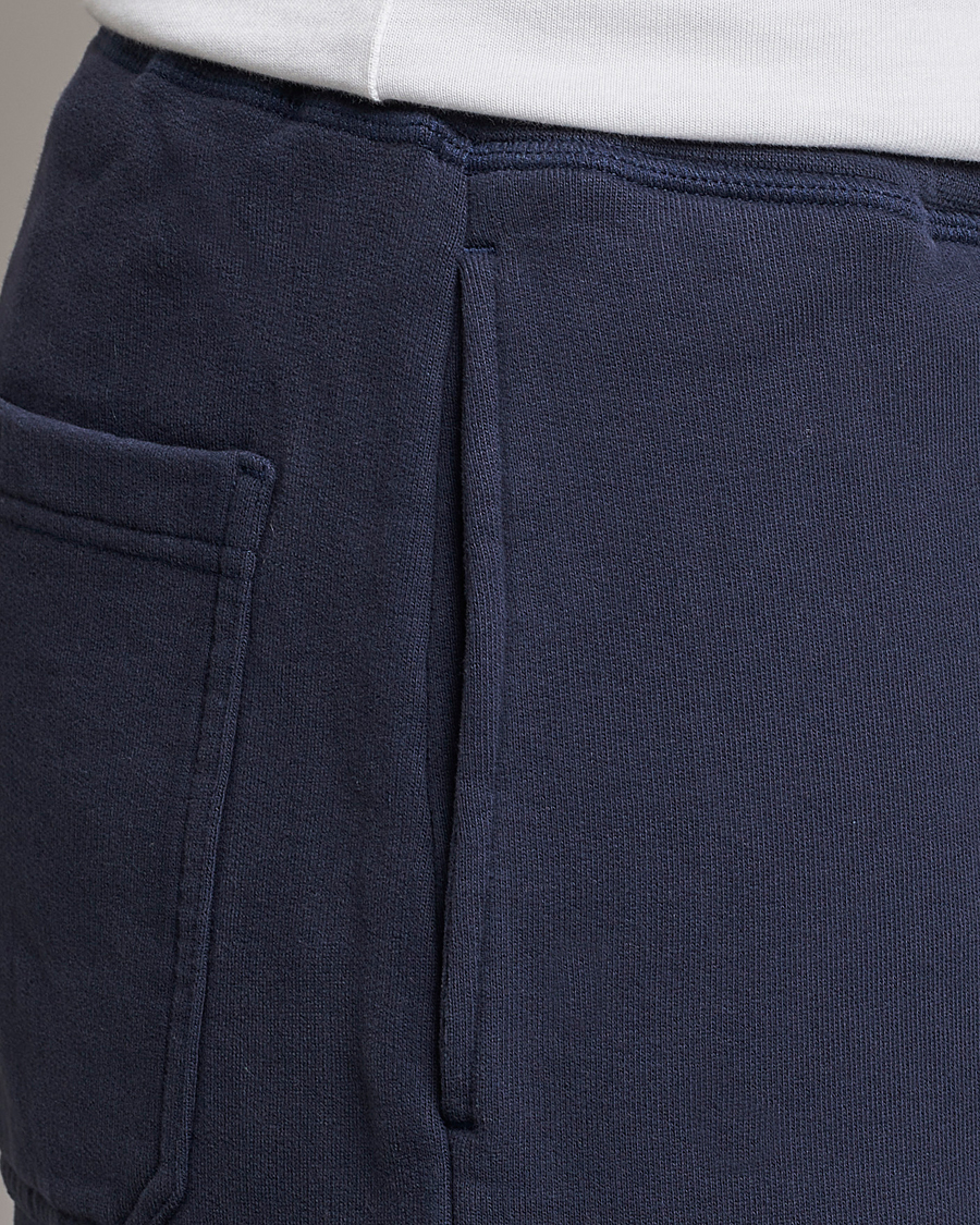 Mies | Housut | Sunspel | Cotton Loopback Track Pants Navy