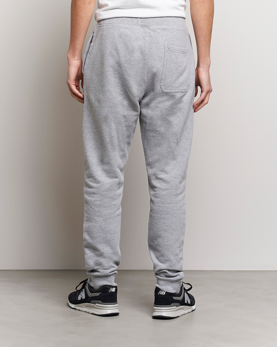 Mies | Housut | Sunspel | Cotton Loopback Track Pants Grey Melange