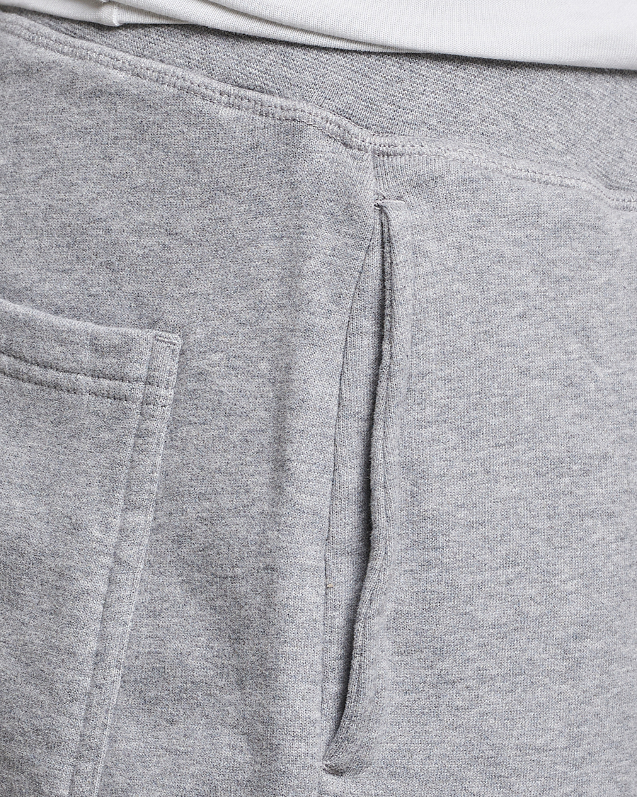 Mies | Housut | Sunspel | Cotton Loopback Track Pants Grey Melange