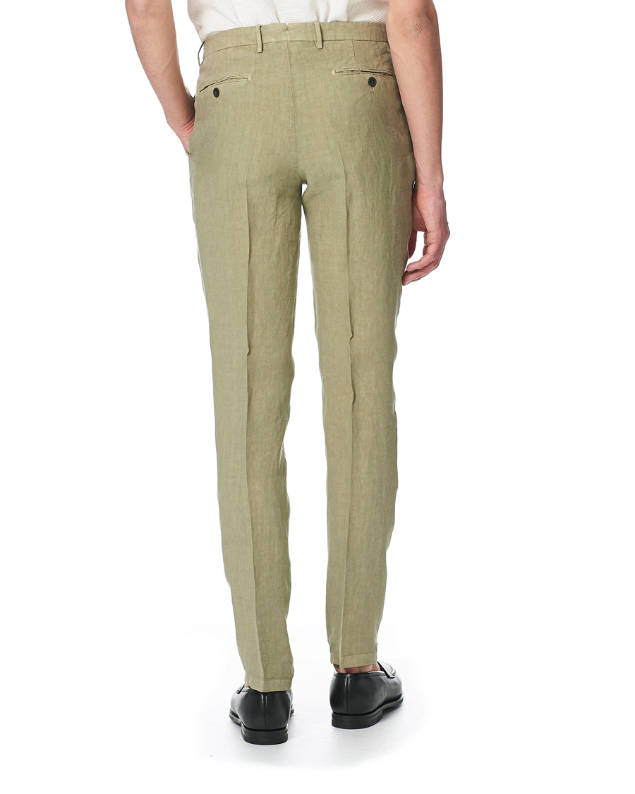 Mies | Puvut | Boglioli | K Jacket Patch Pocket Linen Suit Sage Green