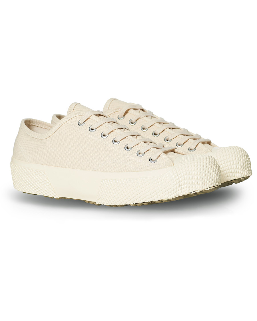 Mies | Superga Artifact MS Japanese Canvas Sneaker White Mastice | Superga | Artifact MS Japanese Canvas Sneaker White Mastice
