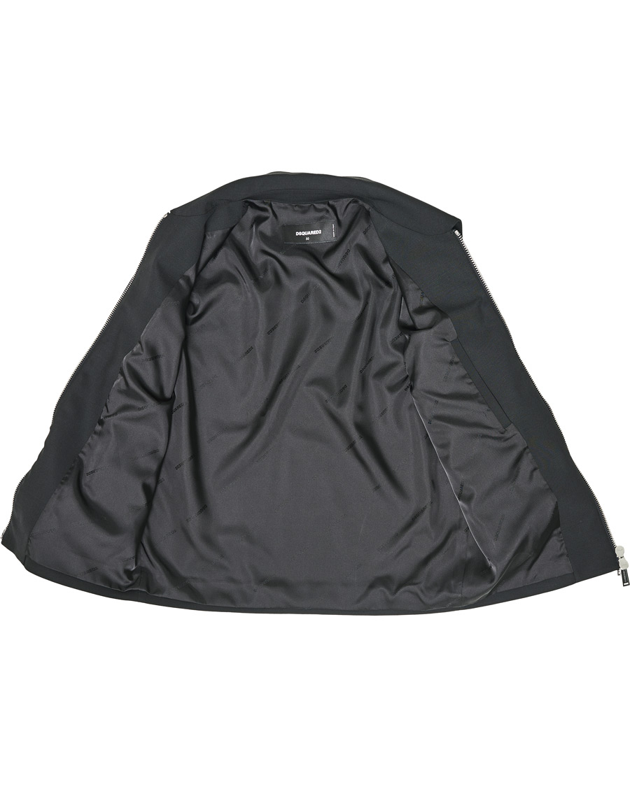 Mies | Takit | Dsquared2 | Fluo Sign Bomber Jacket Black