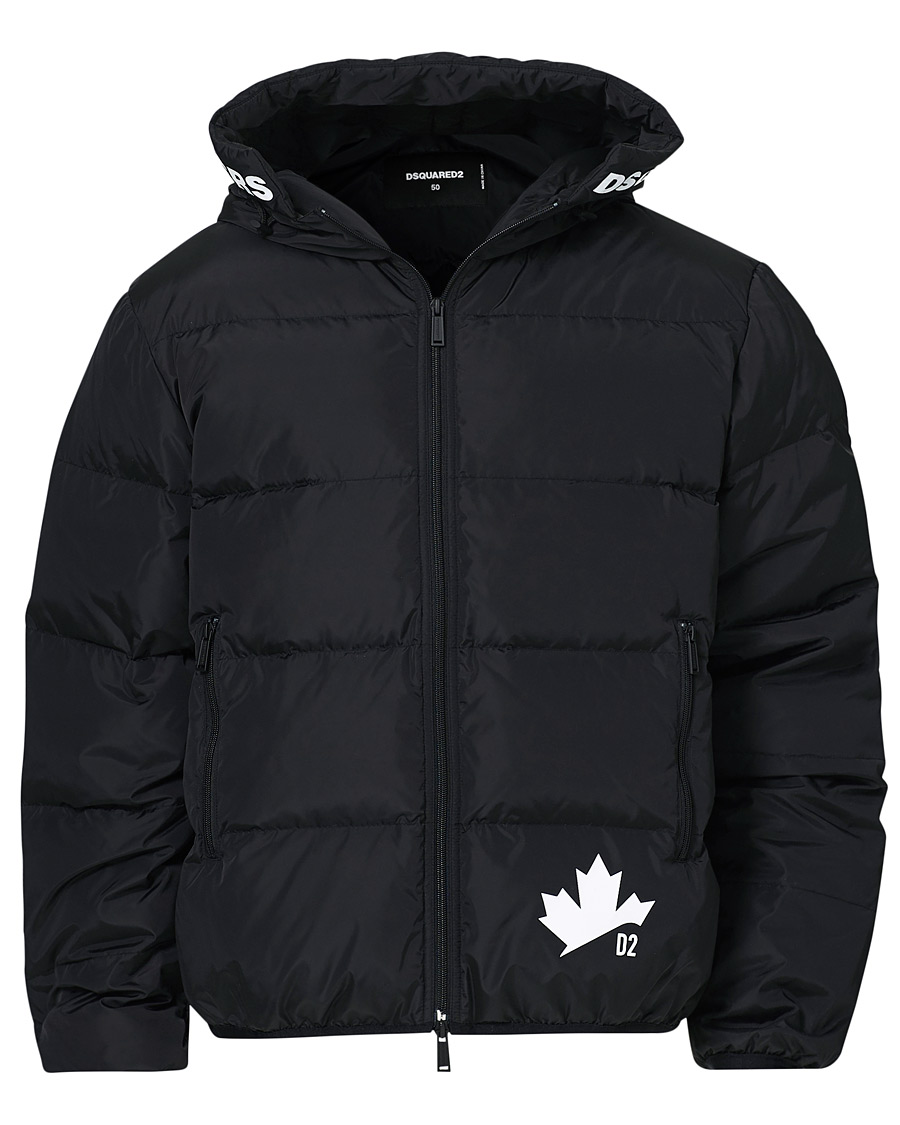 Mies | Takit | Dsquared2 | Down Hooded Jacket Black