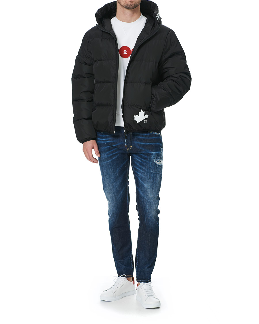 Mies | Takit | Dsquared2 | Down Hooded Jacket Black