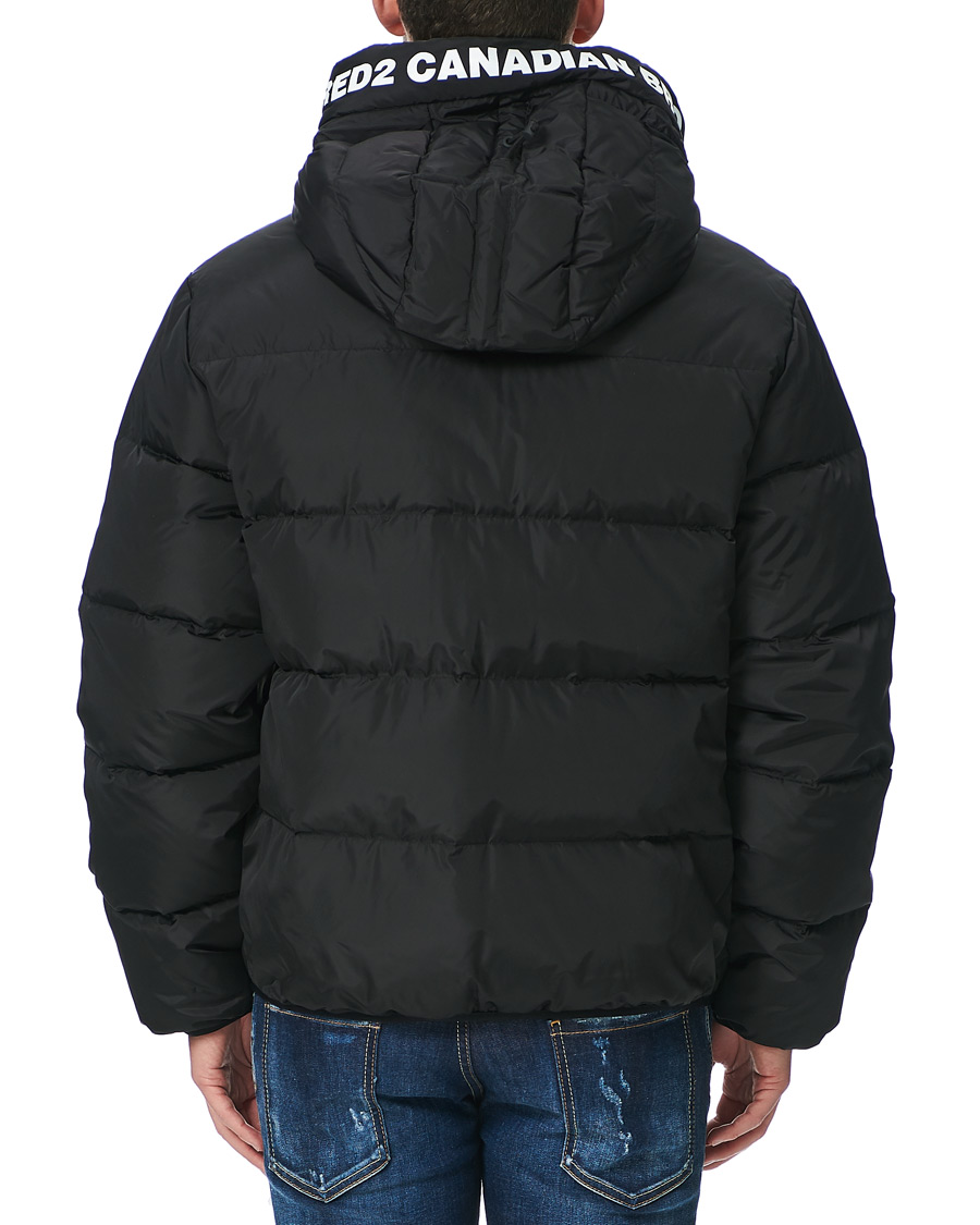 Mies | Takit | Dsquared2 | Down Hooded Jacket Black