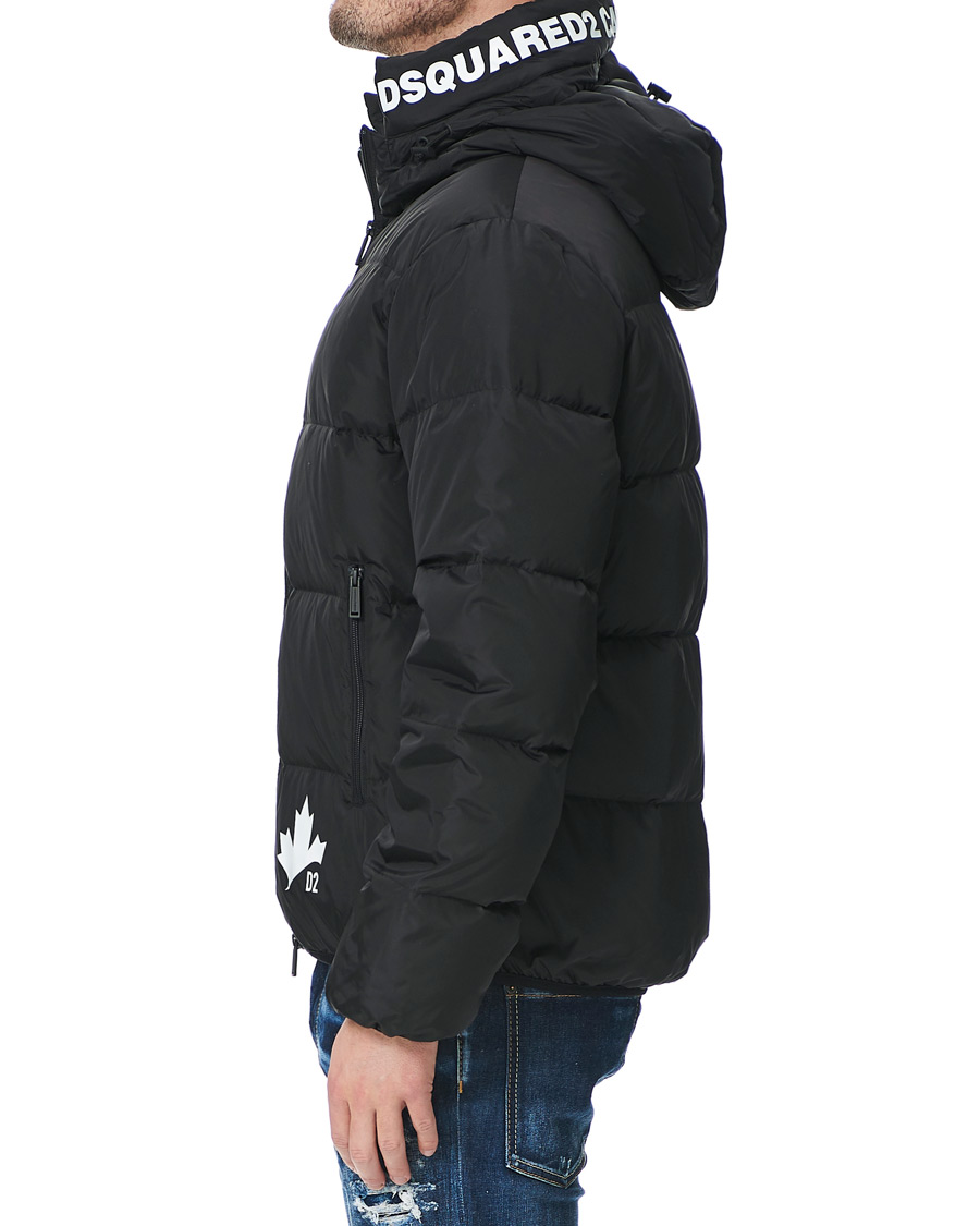 Mies | Takit | Dsquared2 | Down Hooded Jacket Black