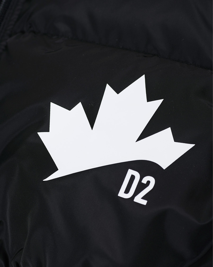 Mies | Takit | Dsquared2 | Down Hooded Jacket Black