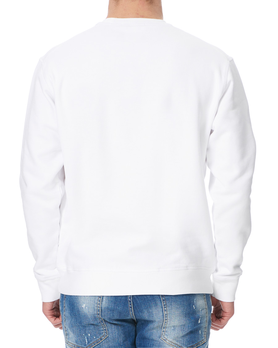 Mies | Puserot | Dsquared2 | Icon Sweatshirt White