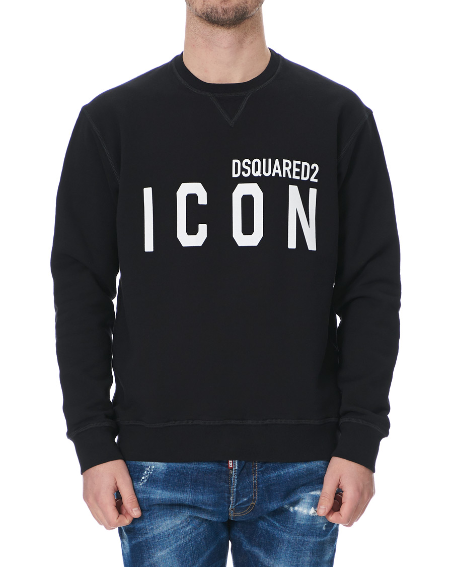 Mies | Puserot | Dsquared2 | Icon Sweatshirt Black