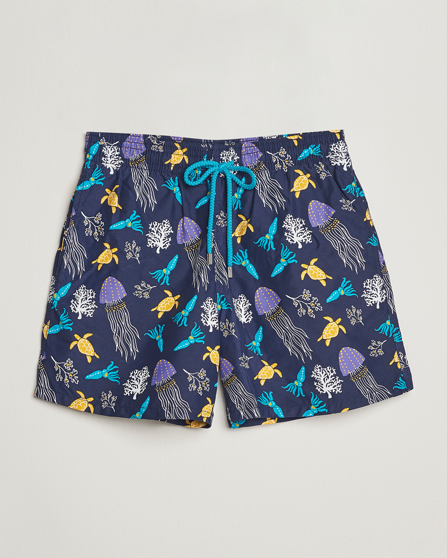 Mies | Uimahousut | Vilebrequin | Moorea Swim Shorts Navy Blue