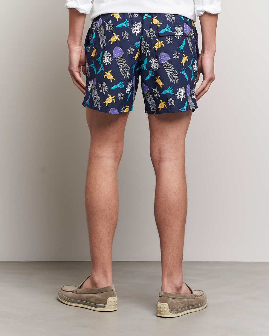 Mies | Uimahousut | Vilebrequin | Moorea Swim Shorts Navy Blue