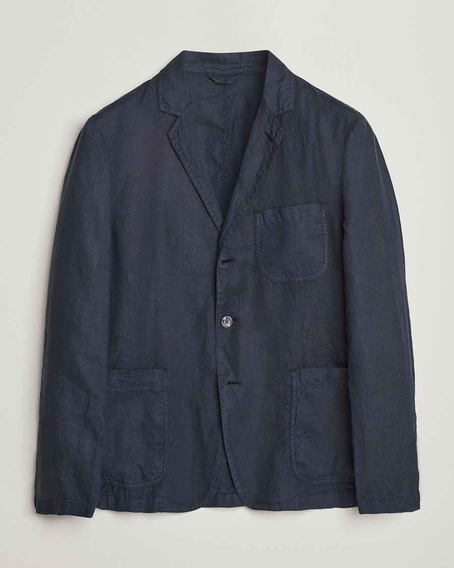 Mies | Pikkutakit | Aspesi | Samuraki Linen Blazer Navy