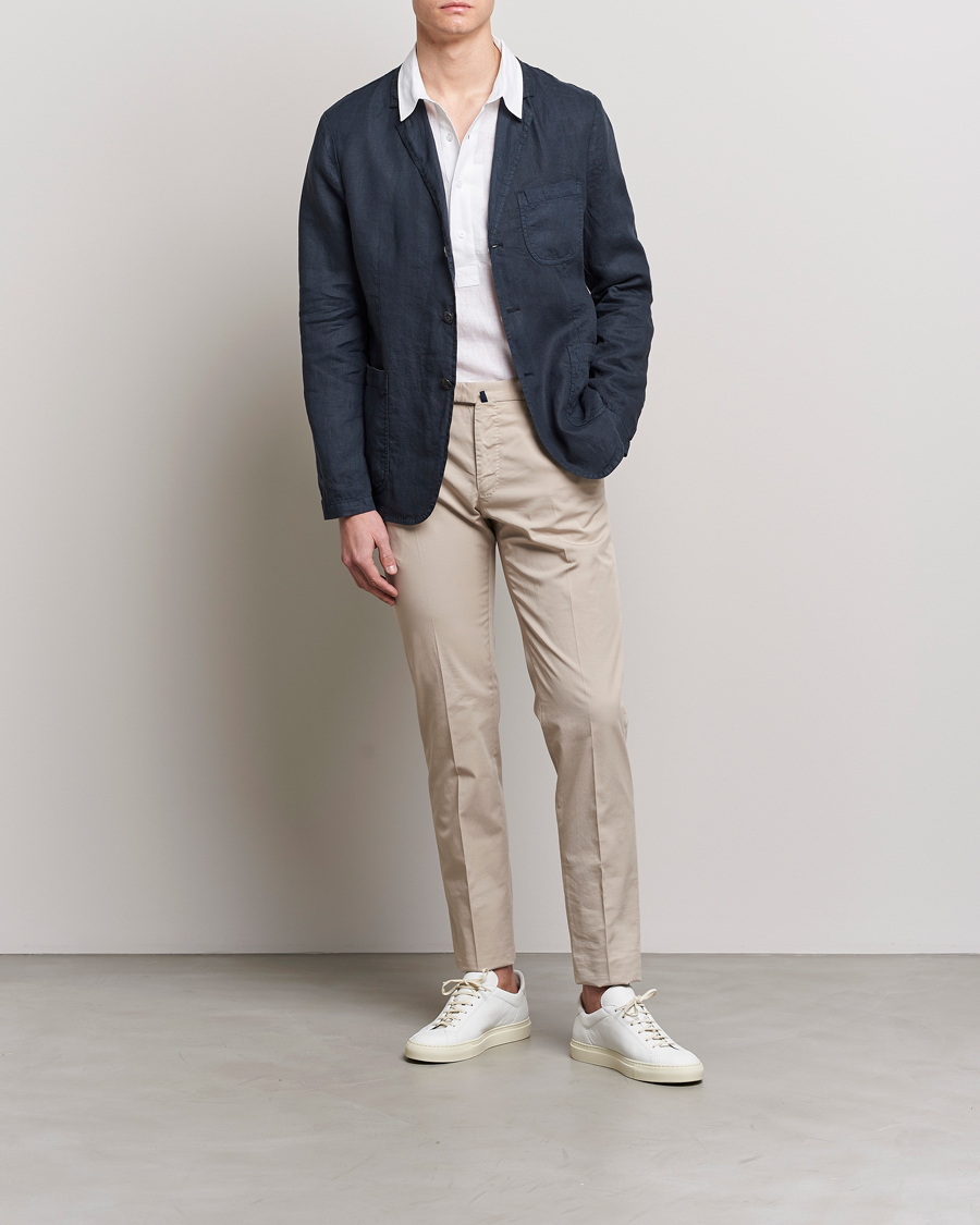 Mies | Pikkutakit | Aspesi | Samuraki Linen Blazer Navy