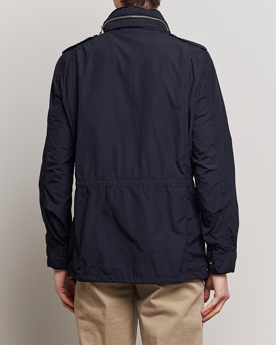 Mies | Takit | Aspesi | Giubotto Garment Dyed Field Jacket Navy