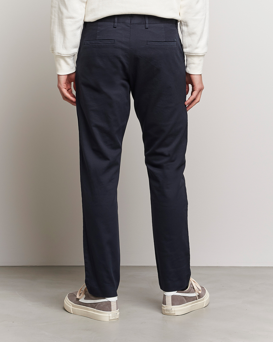 Mies | Housut | NN07 | Theo Regular Fit Stretch Chinos Navy Blue